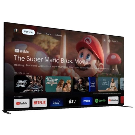 Sony Bravia 9 K-75XR90 75" Mini LED QLED UltraHD 4K HDR10