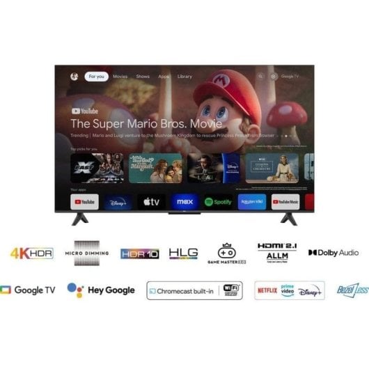 TCL 85P61B 85" LED UltraHD 4K HDR Google TV