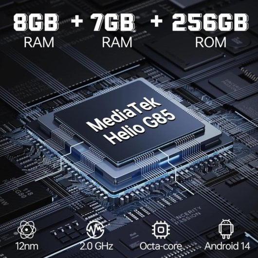 Fossibot F106 Pro 8/256GB Negro Libre