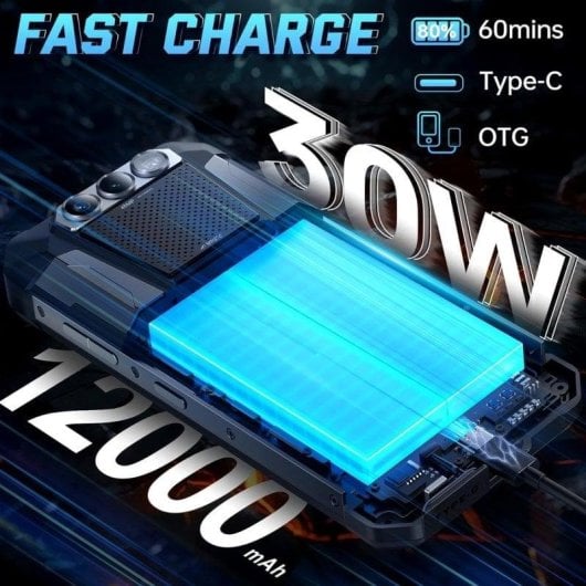 Fossibot F106 Pro 4G 8GB 256GB 6.58" Schwarz