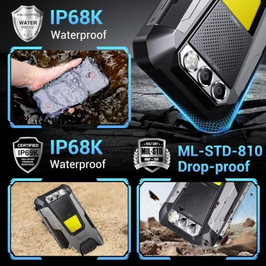 Fossibot F106 Pro 8/256GB Negro Libre