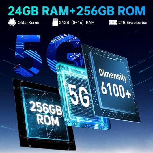 Oukitel WP35 5G 8GB 256GB 6.6" Gris