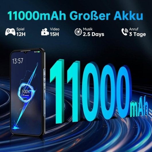 Oukitel WP35 5G 8GB 256GB 6.6" Gris