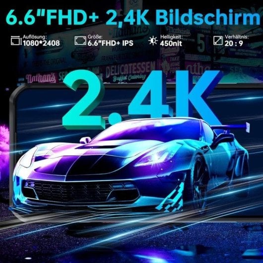 Oukitel WP35 5G 8GB 256GB 6.6" Gris