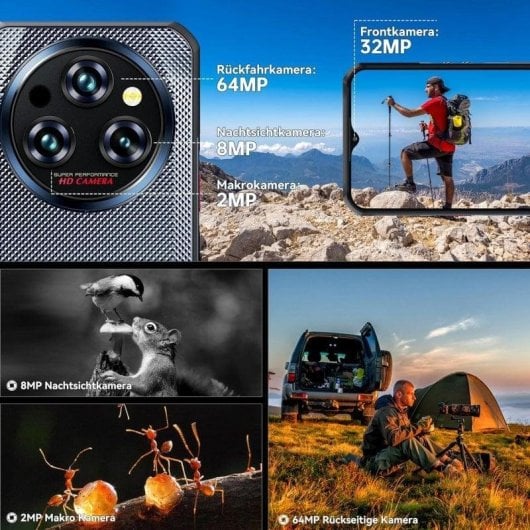 Oukitel WP35 5G 8GB 256GB 6.6" Gris