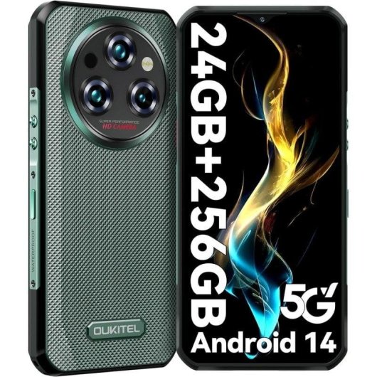 Oukitel WP35 5G 8GB 256GB 6.6" Verde