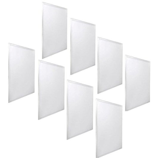 Panel LED Jandei 60x60cm 48W Retroiluminado Blanco Cálido Pack 8 Unidades