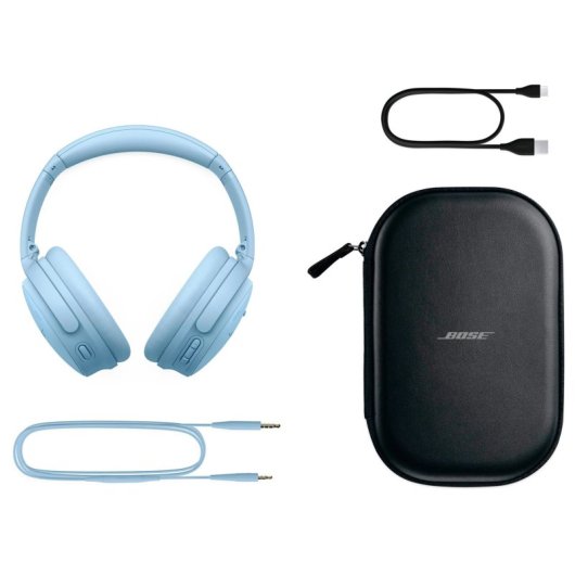 Bose QuietComfort Auriculares Inalámbricos con Cancelación de Ruido Azules