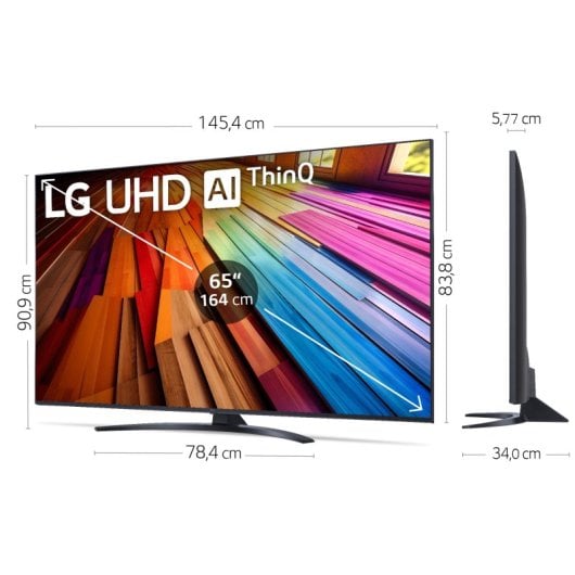 LG 65UT81006LA 65" LED UltraHD 4K HDR10 WebOS