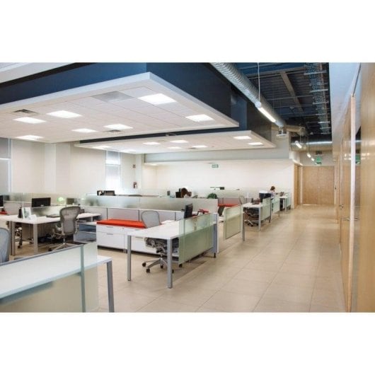 Painel LED Jandei 60x60cm 48W 6000K 3900Lm Pack 4 Retroiluminado