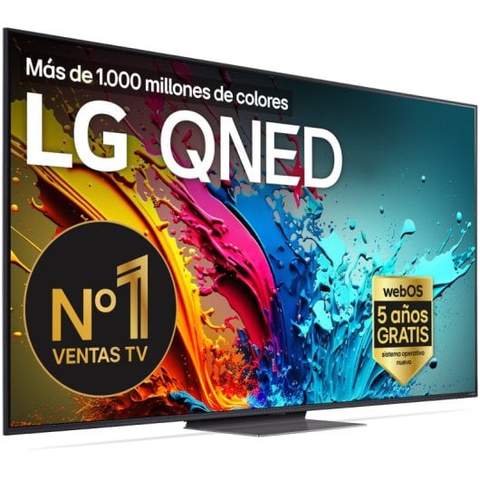 LG 75QNED86T6A 75" QNED UltraHD 4K HDR10 WebOS24 120Hz AI ThinQ