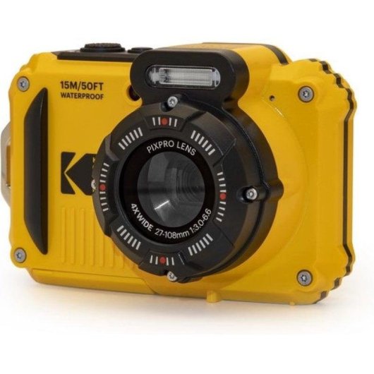 Digitalkamera Kodak Pack PIXPRO WPZ2 16MP WiFi Wasserdicht 15m Gelb