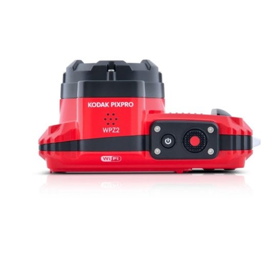 Kodak Pack PIXPRO WPZ2, wasserdichte Digitalkamera, 15 m, 16 MP, WLAN, Rot + 1 SD-Karte mit 16 GB