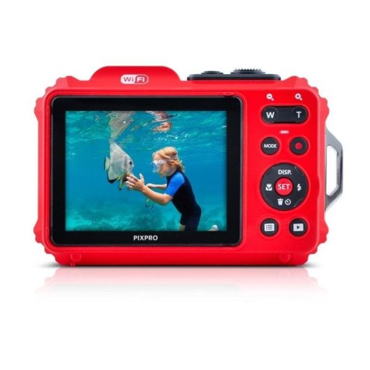 Digitalkamera Kodak PIXPRO WPZ2 16MP WiFi Wasserdicht 15m Rot