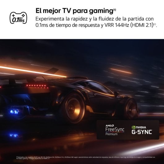LG OLED48C46LA 48" OLED evo AI UltraHD 4K HDR10