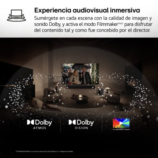 LG OLED77C46LA 77" OLED evo AI UltraHD 4K HDR10 Reacondicionado