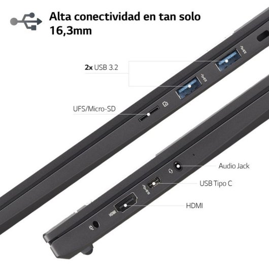 LG Ultra 16U70R-G.AA79B AMD Ryzen 7 7730U/16GB/1TB SSD/16"