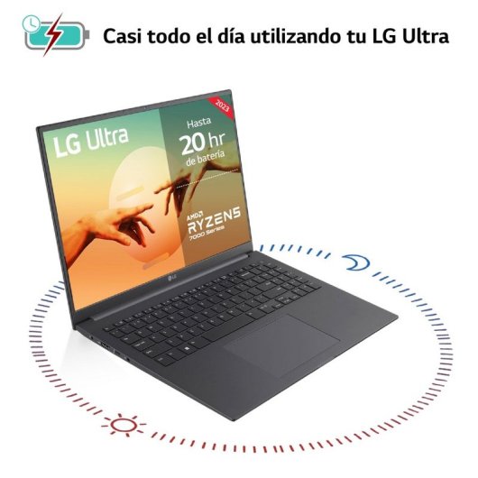 LG Ultra 16U70R-G.AA79B AMD Ryzen 7 7730U/16GB/1TB SSD/16"