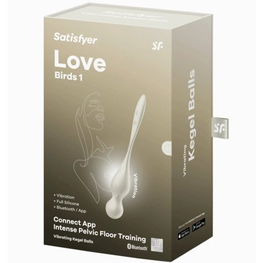 Satisfyer Love Birds Palline vibranti Kegel bianche