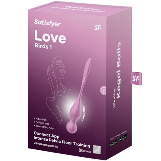 Satisfyer Love Birds Bolas Kegel Vibradoras Rosa