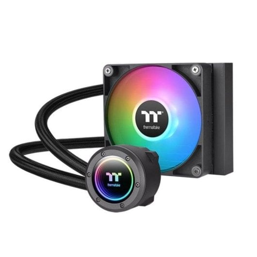 Refrigeração Líquida Thermaltake TH120 V2 ARGB 120mm 1 Ventoinha Preta