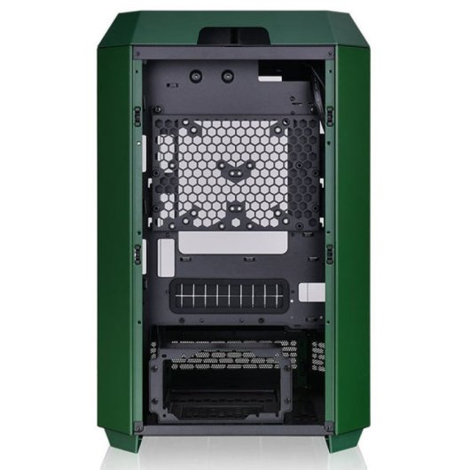 Thermaltake The Tower 300 Racing Green Micro Tower MATX Cristal Templado USB-C Verde