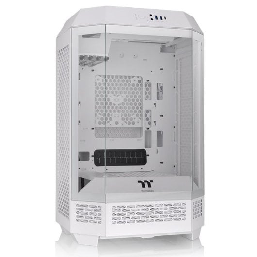 Thermaltake The Tower 300 Snow Micro Tower MATX Cristal Templado USB-C Blanco