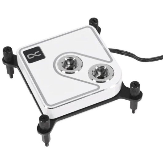 Refrigeração Líquida Alphacool CORE 1 Aurora Branco com ARGB