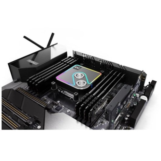 Alphacool CORE 1 Aurora Black Bloque de Agua para CPU Negro
