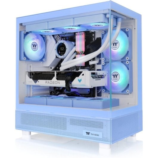 Thermaltake View 270 TG Hydrangea Blue Mid Tower Cristal Templado USB-C Azul