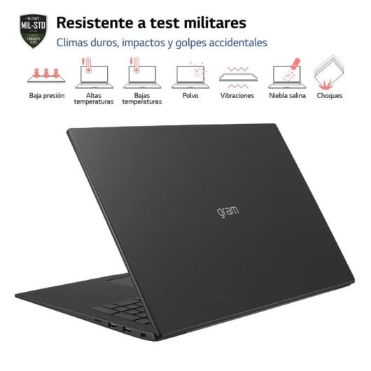 LG gram 17Z90R-E.AD78B Intel Evo Core i7-1360P/32GB/1TB SSD/RTX 3050/17"