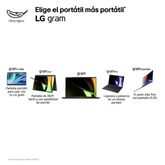LG gram 17Z90S-G.AD7BB Intel Evo Core Ultra 7 155H/32GB/2TB SSD/17"