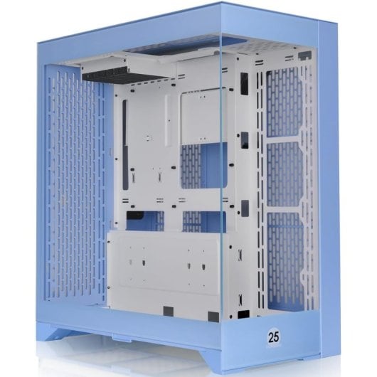 Boîtier Thermaltake Cte E600 Mx Hydrangea Blue Argb Atx 2xUSB 3.0 sans source bleue