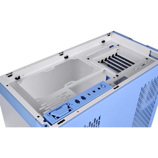 Boîtier Thermaltake Cte E600 Mx Hydrangea Blue Argb Atx 2xUSB 3.0 sans source bleue
