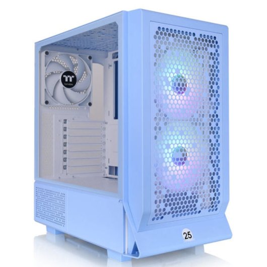 Thermaltake Ceres 330 TG Hydrangea Blue Mid Tower ATX Cristal Templado USB-C Azul
