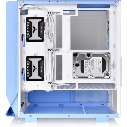 Thermaltake Ceres 330 TG Hydrangea Blue Mid Tower ATX Cristal Templado USB-C Azul