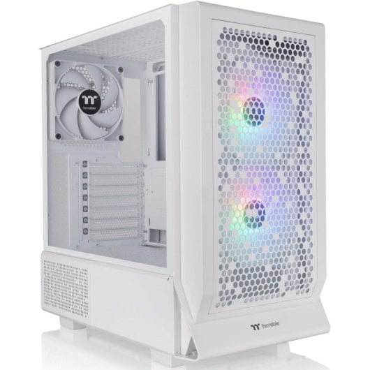 Thermaltake Ceres 330 TG ARGB Snow Mid Tower ATX Cristal Templado USB-C Blanca