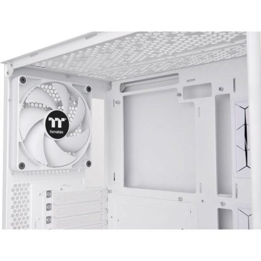 Thermaltake Ceres 330 TG ARGB Snow Mid Tower ATX Cristal Templado USB-C Blanca