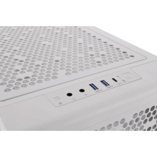 Thermaltake Ceres 330 TG ARGB Snow Mid Tower ATX Cristal Templado USB-C Blanca