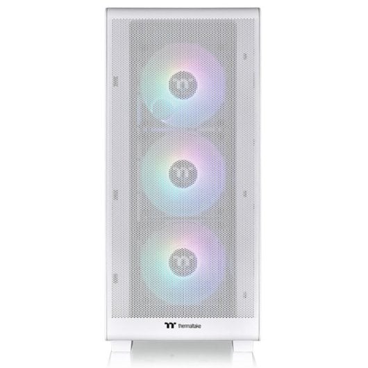 Thermaltake S250 TG ARGB Snow Midi Tower ATX Cristal Templado USB 3.0 Blanca