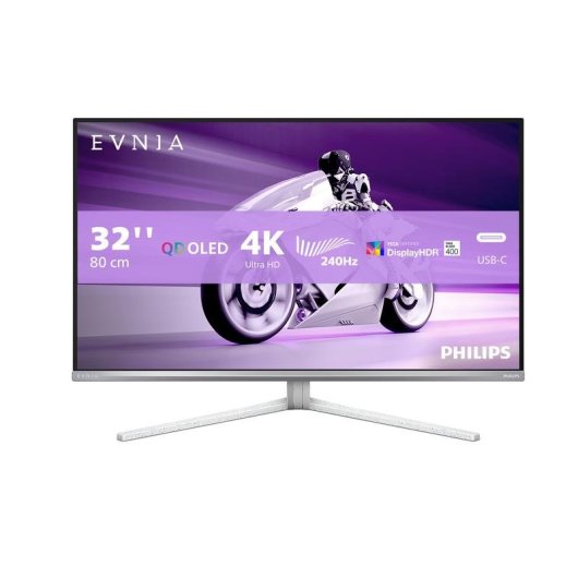 Écran PC Philips Evnia 32M2N8900 31,5" Ultra HD 4K 240Hz QD-OLED HDR400 0,03ms