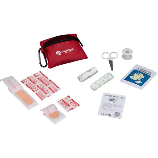 Alpen Optics Trousse de Premiers Secours Rouge