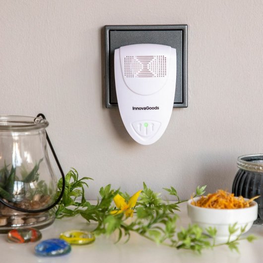 InnovaGoods Kl Duo Repelente Ultrasónico de Plagas 2 Unidades