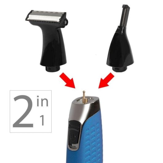 Tondeuse Nez et Oreilles ProfiCare BHT 3074 Sans Fil Étanche 4 Longueurs