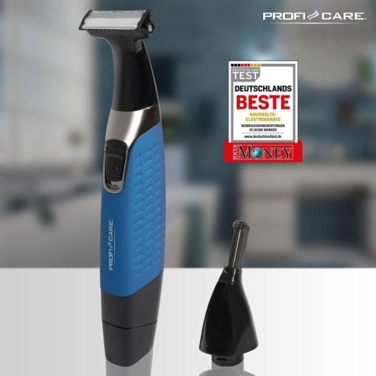 Tondeuse Nez et Oreilles ProfiCare BHT 3074 Sans Fil Étanche 4 Longueurs