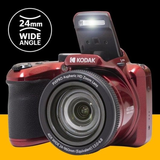Cámara Bridge Kodak Pixpro AZ405 20MP Zoom 40x F/3-6,8mm Sin Conectividad