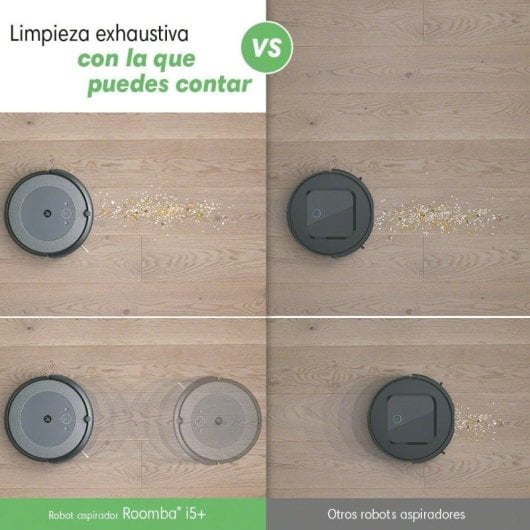 iRobot Roomba Combo i5+ Robot Aspirador com Base de Esvaziamento Automático Preto