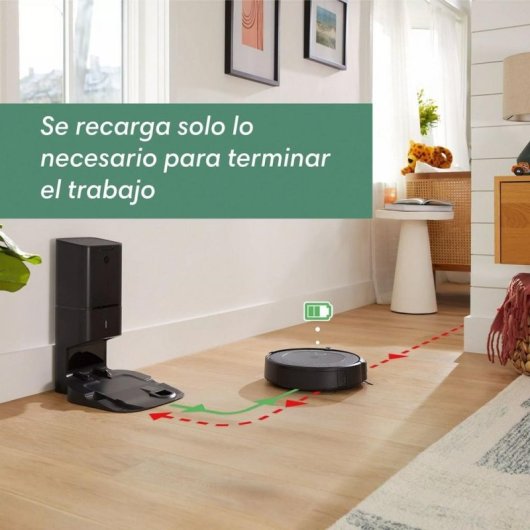 iRobot Roomba Combo i5+ Robot Aspirador com Base de Esvaziamento Automático Preto