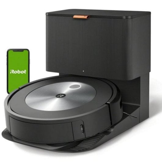 Robot Aspirapolvere iRobot Roomba j7+ Autosvuotamento Navigazione PrecisionVision Wi-Fi