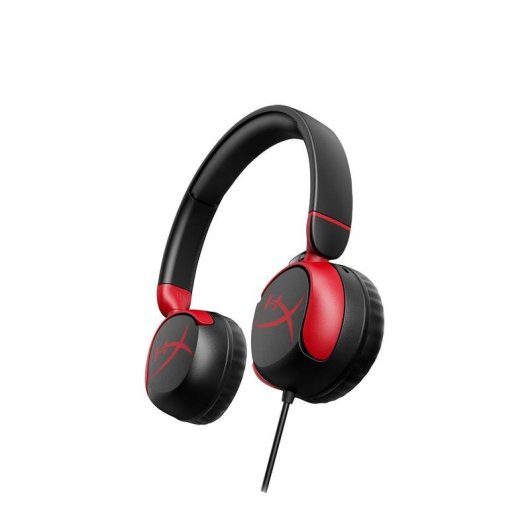 Casque HyperX Cloud Mini filaire 3,5 mm gaming enfant avec ANC noir